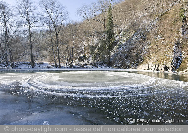 Ourthe en hiver